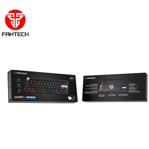 FANTECH MAXFIT61 FROST MK857 WIRELESS RGB MECHANICAL KEYBOARD 3