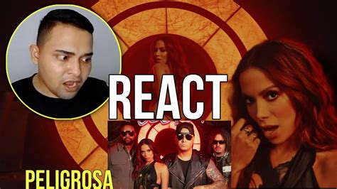 React Wisin Anitta Shaggy Maffio Peligrosa Official Video Youtube