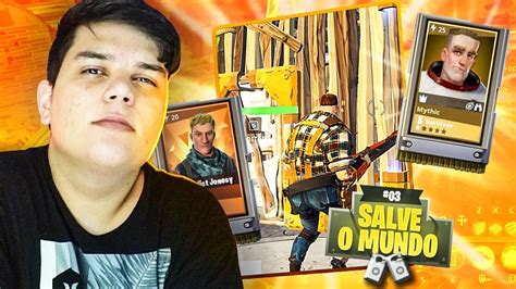 Constru O De Choque Fortnite Salve O Mundo Juaum Youtube