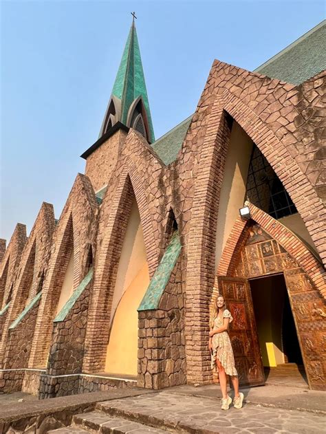 Republic Of Congo Brazzaville Basilique Sainte Anne Du Congo