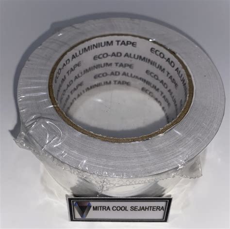 ALUMINIUM FOIL TAPE ISOLASI AC LAKBAN ALUMUNIUM TAHAN PANAS UKURAN