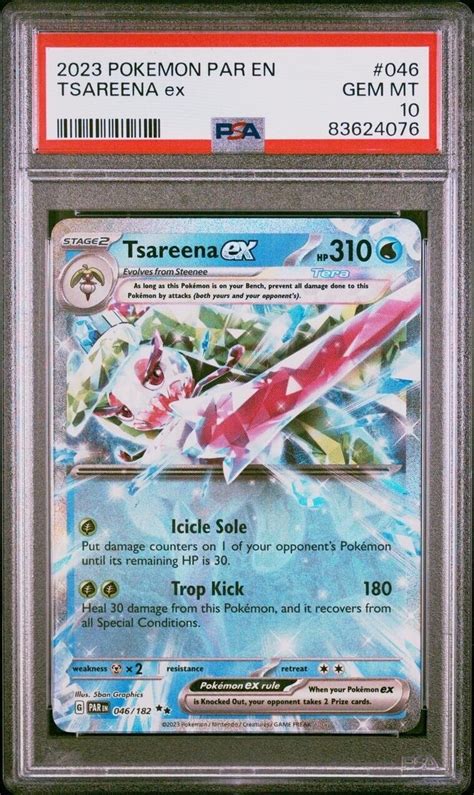 Tsareena Ex 2023 Scarlet Violet Paradox Rift 046 182 Double Rare