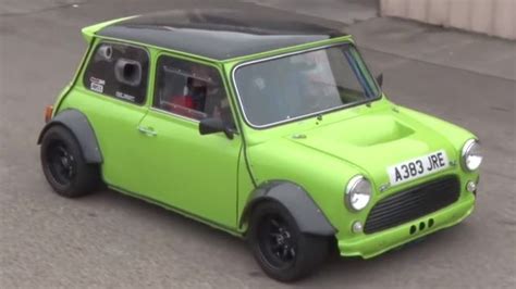 Check Out This Guy S Mini Cooper With A Hayabusa Engine It Sounds Mental Autobuzz My