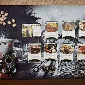 Playmat For Arkham Horror Lcg Medium Double Sided Player Mat Etsy