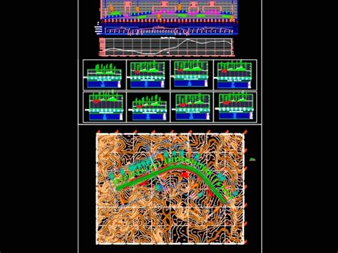 Larghezze Delle Sezioni Trasversali Per Strade Percorribili In Autocad