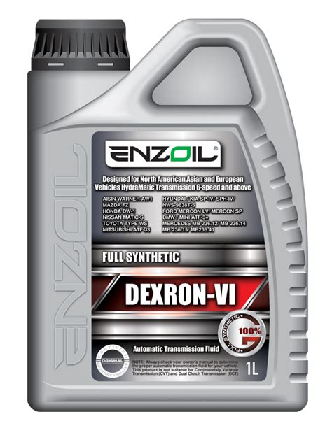 FULL SYNTHETIC AUTOMATIC TRANSMISSION FLUID DEXRON VI - enzoil.com.my
