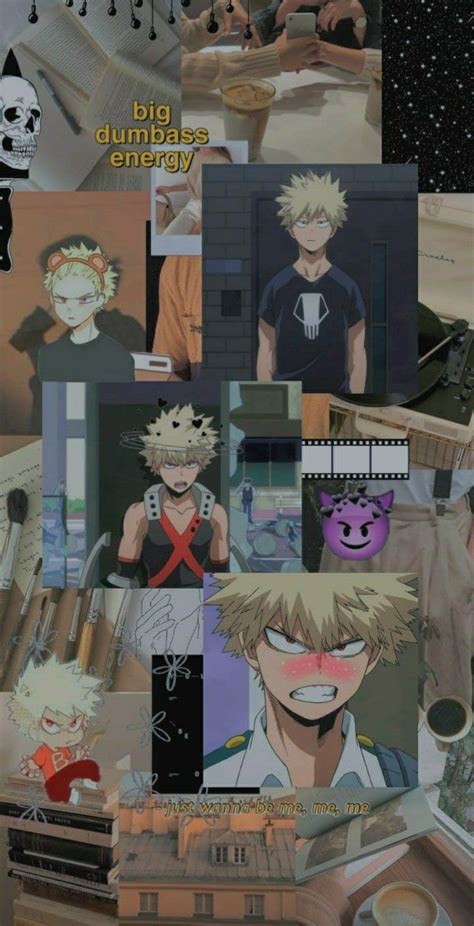 Katsuki Bakugo Aesthetic Wallpaper