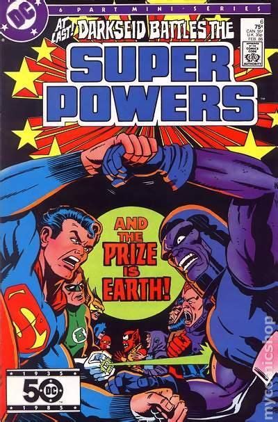 Super Powers 1985 2nd Series Comic Books