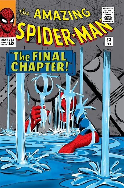 Amazing Spider Man 33 • 1966 • The Final Chapter • Stan Lee Steve Ditko • Steve Ditko