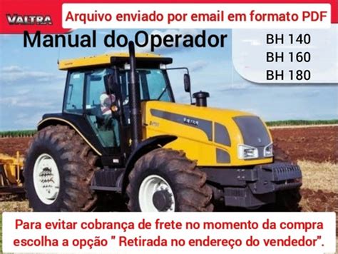 Manual Do Operador Tratores Valtra Bh E Parcelamento Sem