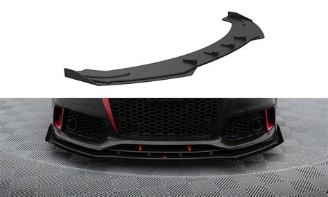 Street Pro Front Splitter Flaps Audi A Rs Look C Our Offer