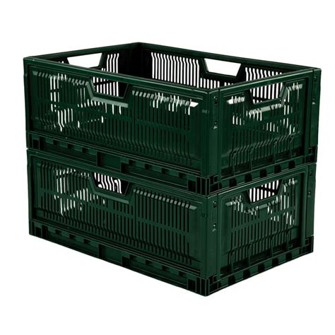 Gilac™ Foldable Stacking Crate Foldable Stacking Crate Dimensions L X