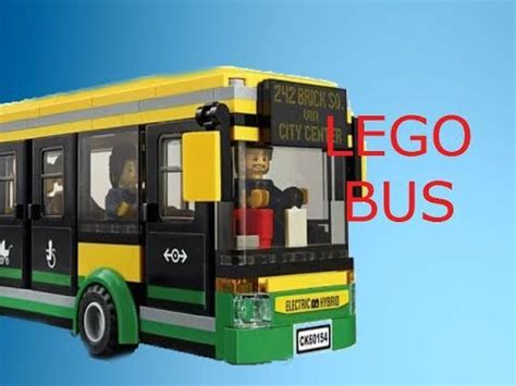 LEGO CITY 60154 - bus stop | ЛЕГО СИТИ 60154 - автобусная остановка ...