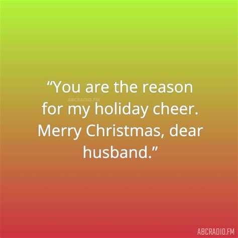 MERRY CHRISTMAS QUOTES FOR HUSBAND – AbcRadio.fm