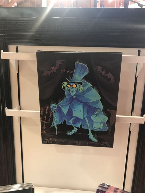 Bill Robinson Print Disney Haunted Mansion Hitchhiking Ghost Bedroom