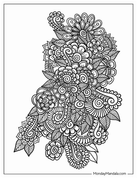 30 Zentangle Coloring Pages Free PDF Printables