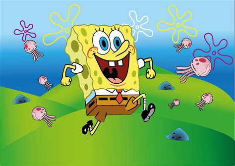 Artstation Spongebob In Jelly Fields