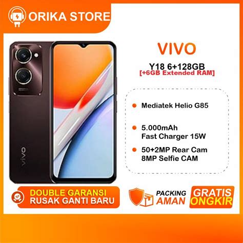 Jual Vivo Y Gb Gb Extended Ram Garansi Resmi Indonesia