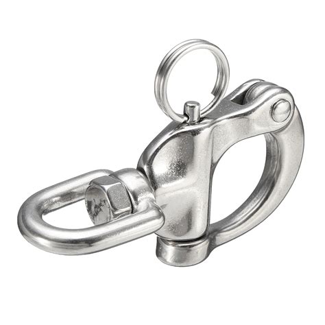 Stainless Steel Quick Release Boat Anchor Chain Eye Shackle Swivel