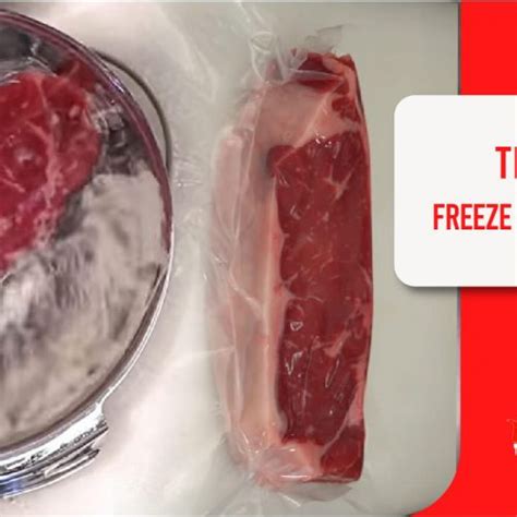 How To Properly Freeze Thaw Meat