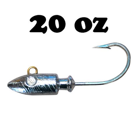 20oz Large Saltwater Jig Heads » C&B Custom Jigs