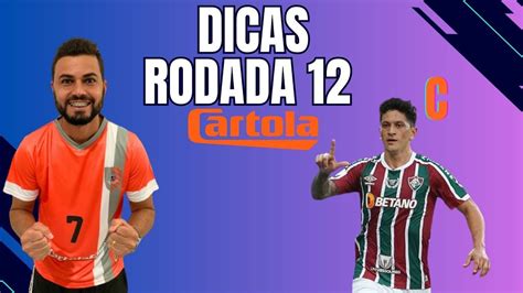 CARTOLA LIVE DE DICAS RODADA 12 É O PISTOLEIRO HEIN cartola dicas