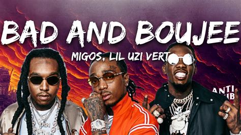 Migos Lil Uzi Vert Bad And Boujee Lyrics YouTube