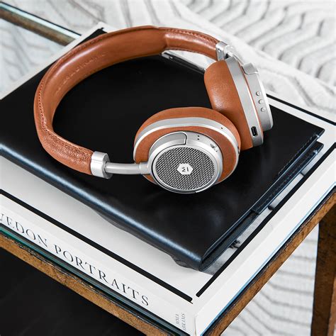 MW50 Wireless On-Ear Headphones (Brown + Silver) - Master & Dynamic ...