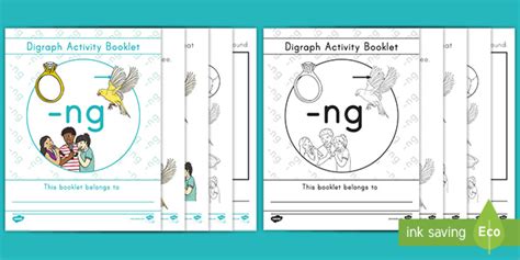 Ng Digraph Activity Booklet Teacher Made