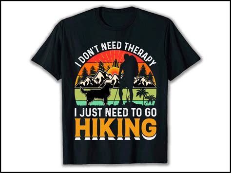 Dribbble Hiking T Shirt Design T Shirt Design By Jamin Akter Mim