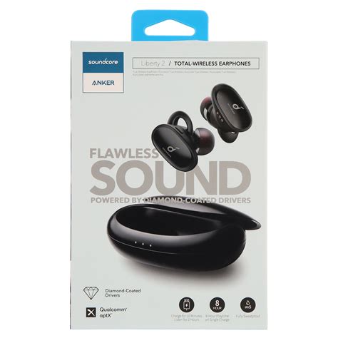 Soundcore By Anker Liberty Earbuds Tws Headphones 8 32 Hr Playtime Ipx5 Water Resistant Black