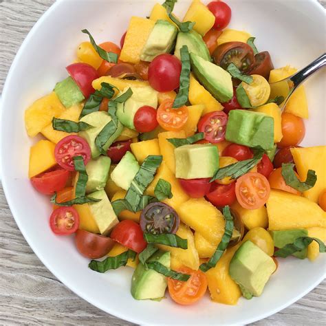 Tropical Mango Salad Recipes