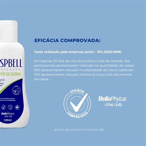 Bellaphytus Caspbell Shampoo Sulfeto De Sel Nio Ml Acesse Nossa Loja