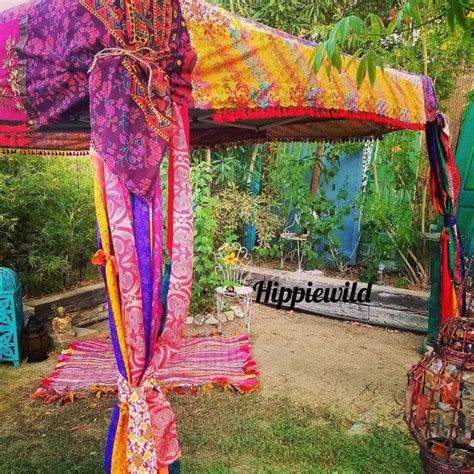 8 X 8 Canopy Cover Vendor Raj Tent Made To Order Gypsy Hippie Etsy