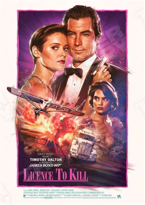 My new Licence To Kill fan poster! : JamesBond