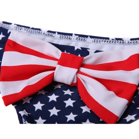 Swim New Womens Fourth Of July Usa Thong Bikini Bottom Poshmark