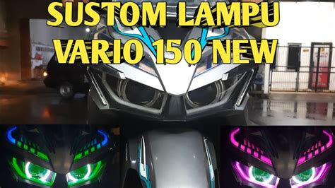 Cara Pasang Projie Biled Di Motor Vario 150 New Hadi Sutrisno Youtube