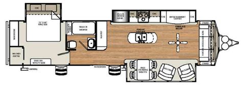 Front Living Travel Trailer Floor Plans Floorplans Click