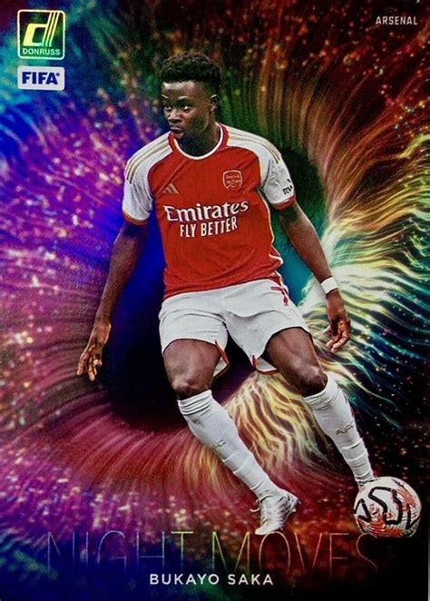 Bukayo Saka Donruss Night Moves Ssp Price Guide Sports