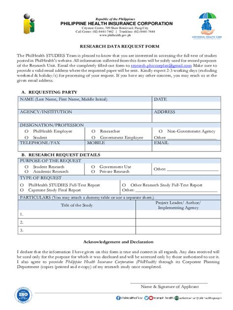 Fillable Online Philhealth Branches In Metro Manila Ncr Contact