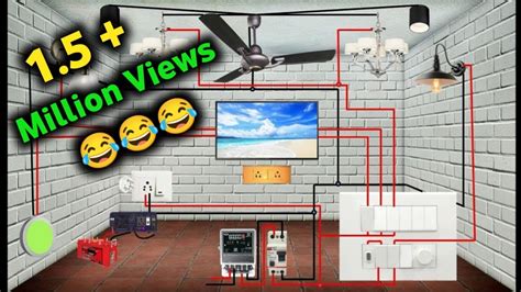 Basic Electrical Wiring Diagram House Typical Wiring Electri