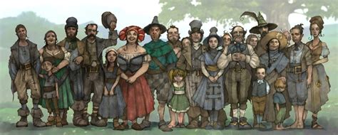 Fable 2 Concept Art Crowd Of Poor People Fable Photo 1301821 Fanpop