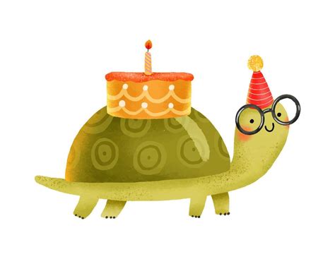 Turtle Birthday Vector Art, Icons, and Graphics for Free Download