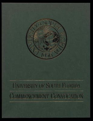 Commencement Convocation Program USF December 15 1996 By