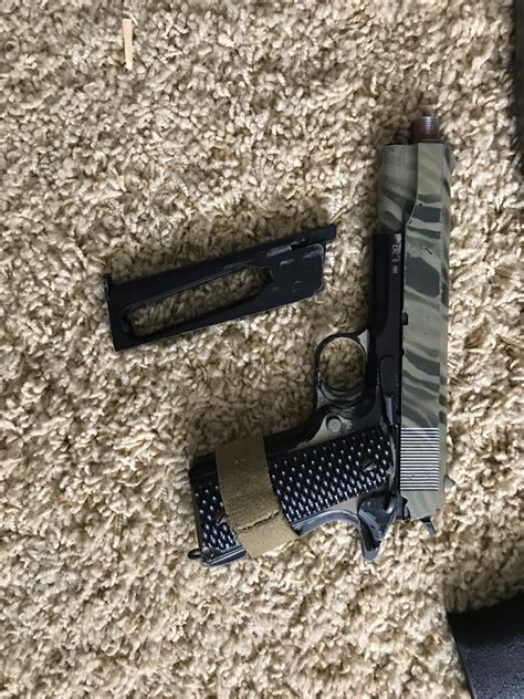 SOLD G G Cm And 1911 A1 HopUp Airsoft