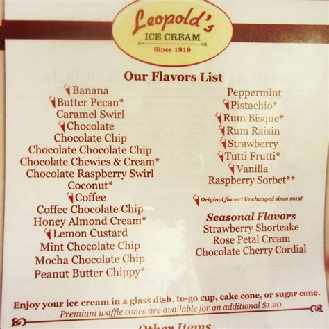 Florida Burger Lover: Leopold's Ice Cream (Savannah, Georgia)