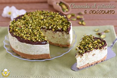 Cheesecake Al Pistacchio E Cioccolato Ricetta Facile Passo Passo Cdmais