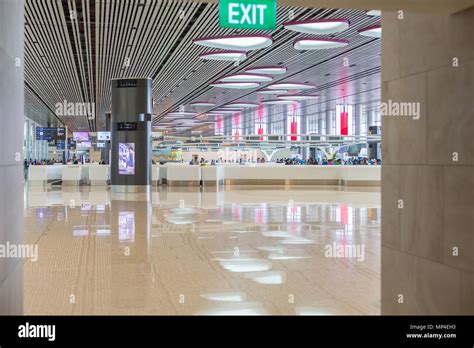 Singapore Changi Airport Terminal 4 is a newly built passenger terminal ...