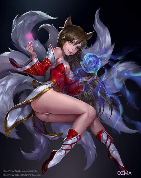 Sexy Ahri Wallpapers Fan Arts League Of Legends LoL Stats