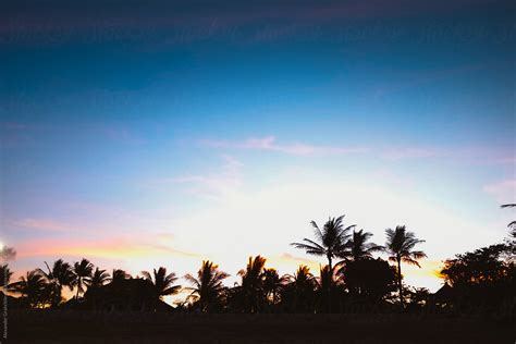 Tropical Sunset Sky By Stocksy Contributor Alexander Grabchilev